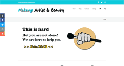 Desktop Screenshot of makeupartistbeauty.com